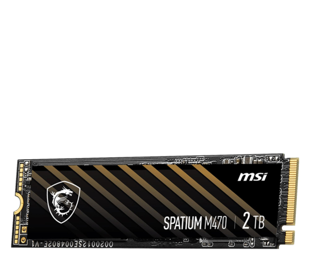 MSI 2TB M.2 PCIe Gen4 NVMe Spatium M470 PRO - 1329274 - zdjęcie 2